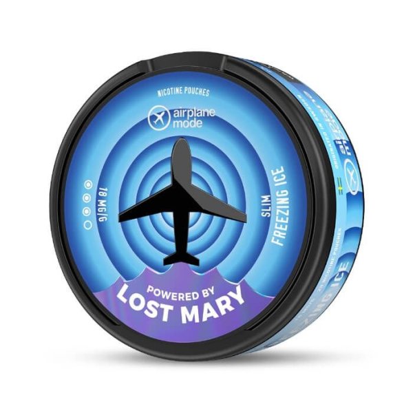 Lost Mary Airplane Mode Nic Pouches - Freezing Ice - 20PK 18mg/g