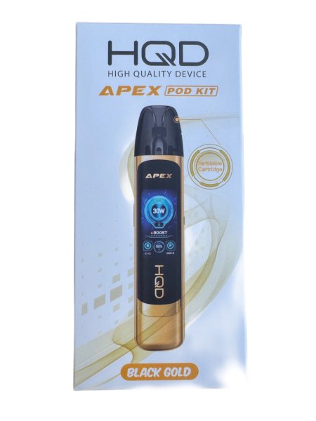 HQD Apex Pod Kit Black Gold