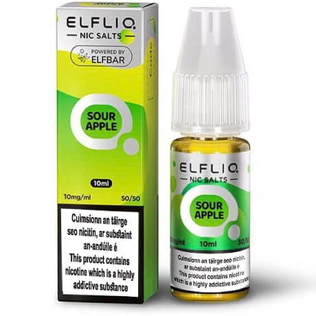 ElfLiq Sour Apple 10ml 20mg