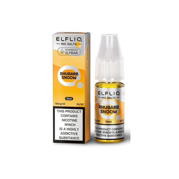 ElfLiq Nic Salt 10ml - Rhubarb snoow