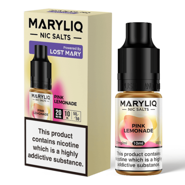 Pink Lemonade Maryliq Nic Salt by Lost Mary
