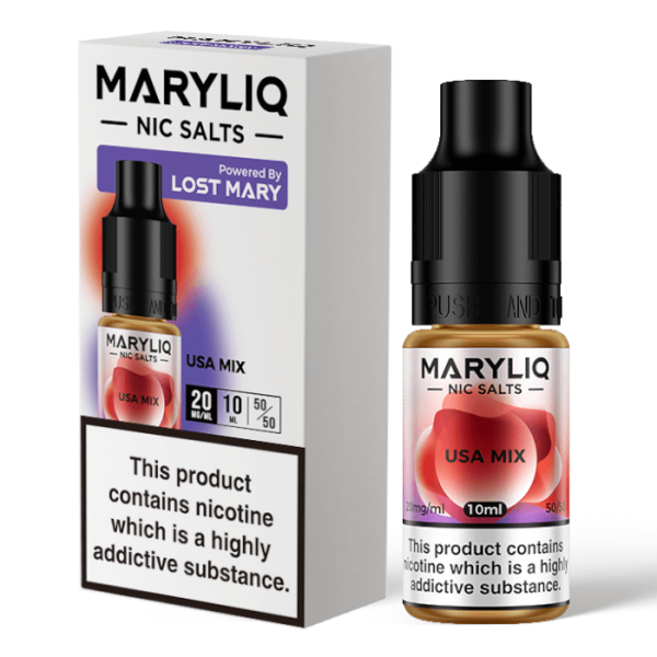 USA Mix Maryliq Nic Salt by Lost Mary